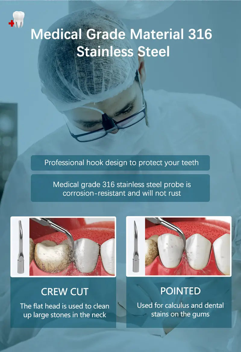 Ultrasonic Dental Scaler for Teeth Whitening & Cleanup