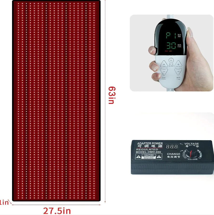 Oversized Dual-Wavelength Infrared Therapy Mattress