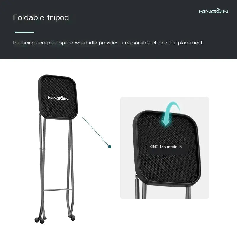 KingWin Folding Salon Trolley for Hair and Beauty Tools