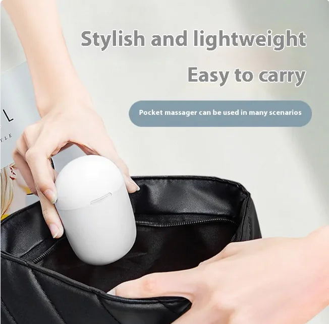 Mini Pulse Massager – Portable Smart Home Electric Muscle Relaxer