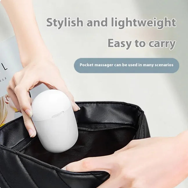 Mini Portable Pulse Massager - Rechargeable Smart Pain Relief Device